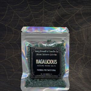 Hagalicious Sizzling Room Salt Crystal Potpourri: Patchouli Pine Florals - Mini